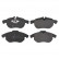 Brake Pad Set, disc brake ADW194210 Blue Print