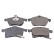 Brake Pad Set, disc brake ADW194211 Blue Print