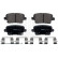 Brake Pad Set, disc brake ADW194215 Blue Print, Thumbnail 3