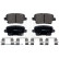 Brake Pad Set, disc brake ADW194215 Blue Print, Thumbnail 3