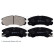 Brake Pad Set, disc brake ADZ94215 Blue Print, Thumbnail 2