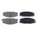 Brake Pad Set, disc brake ADZ94220 Blue Print