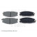 Brake Pad Set, disc brake ADZ94220 Blue Print, Thumbnail 2