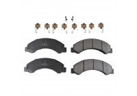 Brake Pad Set, disc brake ADZ94223 Blue Print