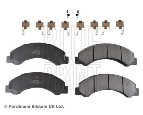 Brake Pad Set, disc brake ADZ94223 Blue Print, Image 3
