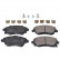 Brake Pad Set, disc brake ADZ94227 Blue Print