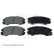 Brake Pad Set, disc brake ADZ94230 Blue Print, Thumbnail 2