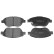 Brake Pad Set, disc brake ADZ94234 Blue Print