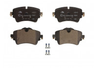Brake Pad Set, disc brake ATE Ceramic 13.0470-2613.2