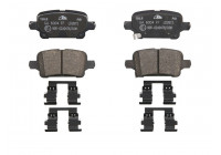 Brake Pad Set, disc brake ATE Ceramic 13.0470-2615.2
