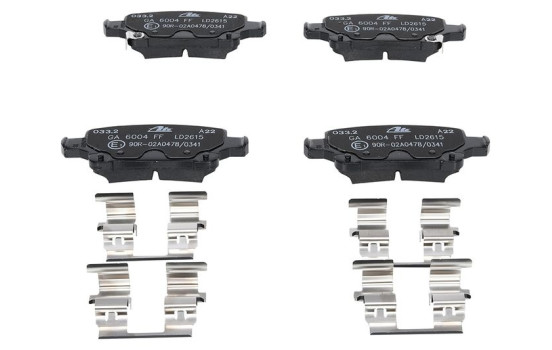 Brake Pad Set, disc brake ATE Ceramic 13.0470-2615.2, Image 3