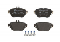 Brake Pad Set, disc brake ATE Ceramic 13.0470-2616.2