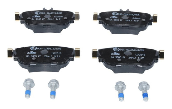 Brake Pad Set, disc brake ATE Ceramic 13.0470-2616.2, Image 3