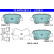 Brake Pad Set, disc brake ATE Ceramic 13.0470-2631.2