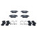 Brake Pad Set, disc brake ATE Ceramic 13.0470-2631.2, Thumbnail 2