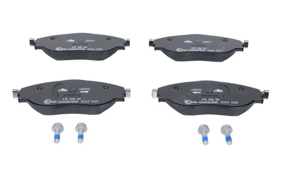 Brake Pad Set, disc brake ATE Ceramic 13.0470-2633.2, Image 2