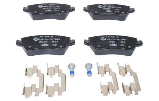 Brake Pad Set, disc brake ATE Ceramic 13.0470-2709.2, Image 2