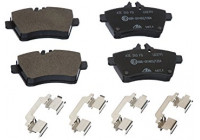 Brake Pad Set, disc brake ATE Ceramic 13.0470-2711.2