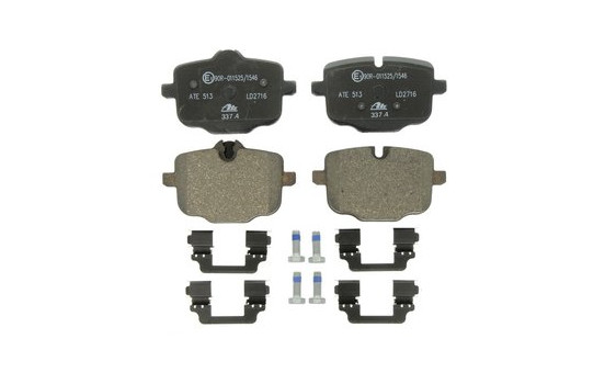 Brake Pad Set, disc brake ATE Ceramic 13.0470-2716.2