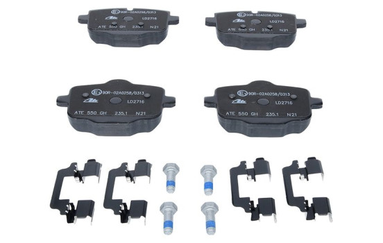 Brake Pad Set, disc brake ATE Ceramic 13.0470-2716.2, Image 3