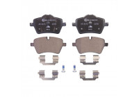 Brake Pad Set, disc brake ATE Ceramic 13.0470-2725.2