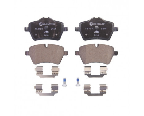 Brake Pad Set, disc brake ATE Ceramic 13.0470-2725.2