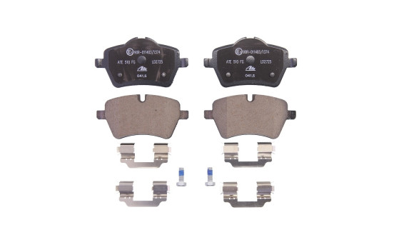 Brake Pad Set, disc brake ATE Ceramic 13.0470-2725.2