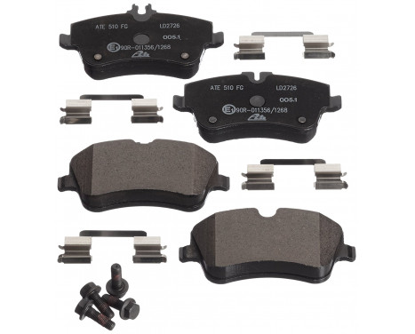 Brake Pad Set, disc brake ATE Ceramic 13.0470-2726.2