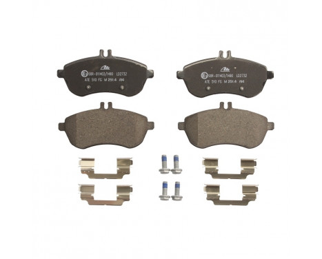 Brake Pad Set, disc brake ATE Ceramic 13.0470-2732.2