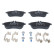 Brake Pad Set, disc brake ATE Ceramic 13.0470-2732.2, Thumbnail 4