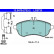 Brake Pad Set, disc brake ATE Ceramic 13.0470-2733.2, Thumbnail 3