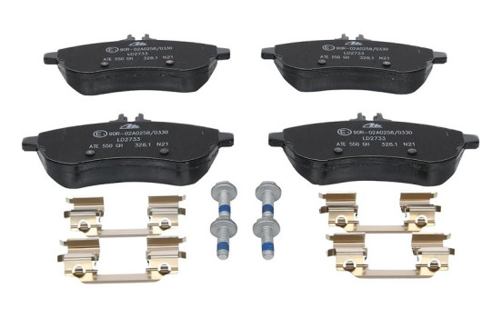 Brake Pad Set, disc brake ATE Ceramic 13.0470-2733.2, Image 4