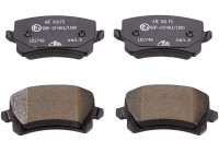 Brake Pad Set, disc brake ATE Ceramic 13.0470-2749.2