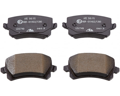 Brake Pad Set, disc brake ATE Ceramic 13.0470-2749.2