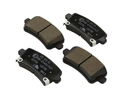 Brake Pad Set, disc brake ATE Ceramic 13.0470-2758.2