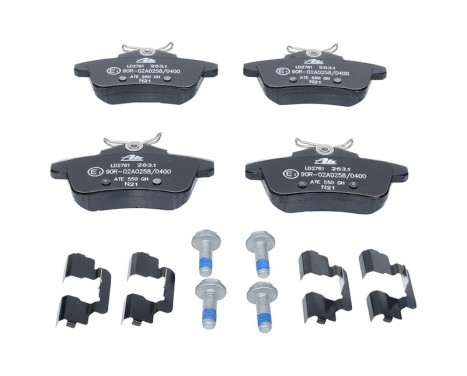 Brake Pad Set, disc brake ATE Ceramic 13.0470-2761.2, Image 2