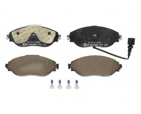 Brake Pad Set, disc brake ATE Ceramic 13.0470-2764.2