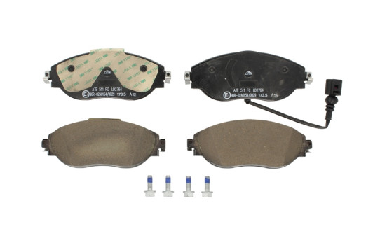 Brake Pad Set, disc brake ATE Ceramic 13.0470-2764.2
