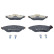 Brake Pad Set, disc brake ATE Ceramic 13.0470-2764.2, Thumbnail 3