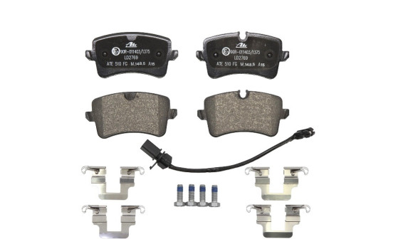 Brake Pad Set, disc brake ATE Ceramic 13.0470-2769.2
