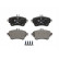 Brake Pad Set, disc brake ATE Ceramic 13.0470-2778.2