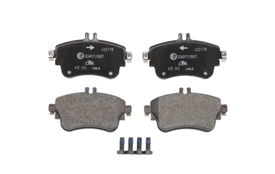 Brake Pad Set, disc brake ATE Ceramic 13.0470-2778.2