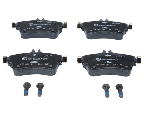 Brake Pad Set, disc brake ATE Ceramic 13.0470-2778.2, Image 3