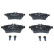 Brake Pad Set, disc brake ATE Ceramic 13.0470-2778.2, Thumbnail 3