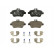 Brake Pad Set, disc brake ATE Ceramic 13.0470-2786.2