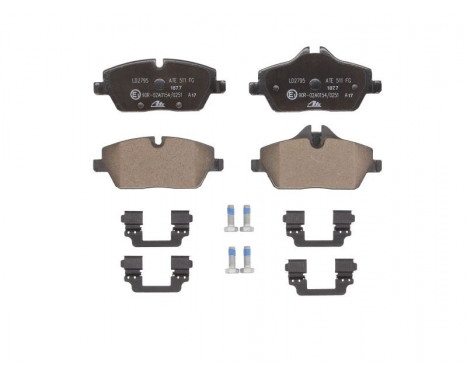 Brake Pad Set, disc brake ATE Ceramic 13.0470-2795.2