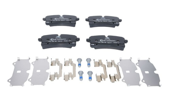 Brake Pad Set, disc brake ATE Ceramic 13.0470-2799.2, Image 2