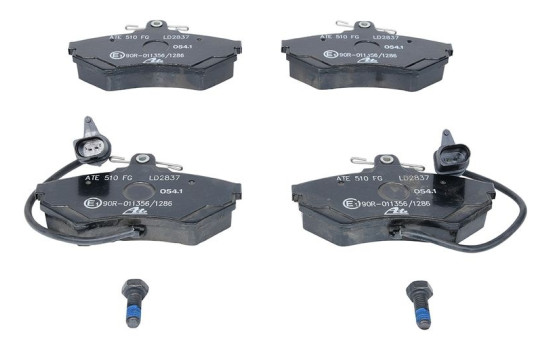Brake Pad Set, disc brake ATE Ceramic 13.0470-2837.2, Image 4