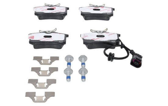 Brake Pad Set, disc brake ATE Ceramic 13.0470-2877.2, Image 4
