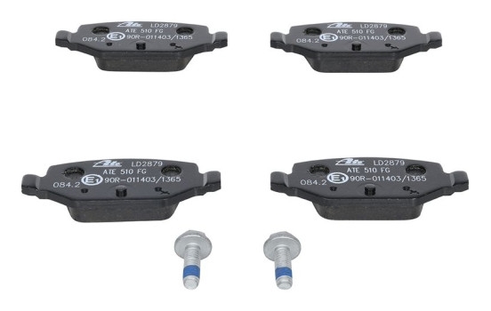 Brake Pad Set, disc brake ATE Ceramic 13.0470-2879.2, Image 4